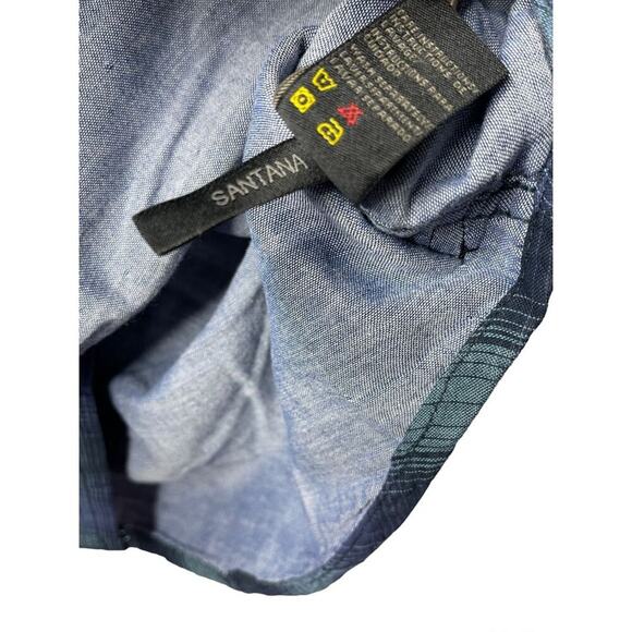 Hudson Men’s Santana Long Sleeves Button Up Plaid Flannel Shirt Small New - Picture 8 of 12